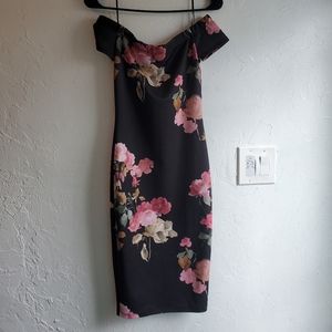 Black Floral Dress